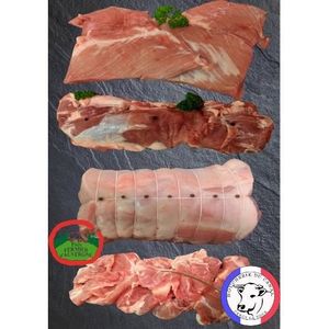 VIANDE DE PORC Colisde viande de Porc Fermier d' Auvergne Premium 2.5Kg