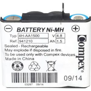 Batterie De Remplacement Pour Compex Performance Mi-ready - 1500mAh, 4.8V, NiMH