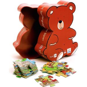 Puzzle enfant 3 ans Djeco Animaux Chat 24 pièces Boîte silhouette -  Cdiscount Jeux - Jouets