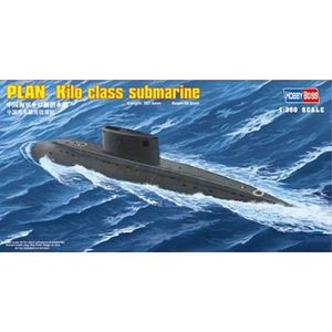 MAQUETTE DE BATEAU Maquette sous-marine - HOBBY BOSS - PLAN KILO CLASS - Plastique - A partir de 15 ans