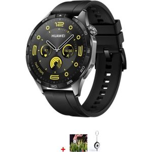 MONTRE CONNECTÉE HUAWEI Watch GT 4 46 mm Noir + Flash LED Offert