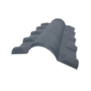 ACCESSOIRE TOITURE Faîtière PVC pour toiture imitation tuile moderne 