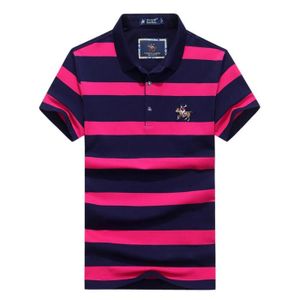 Polo rayé homme clearance