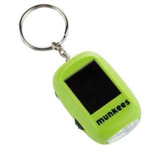 PORTE-CLÉS Munkees porte-clés lampe aluminium 6 cm vert