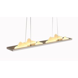 Suspension Led Modern Luster Contemporain Design Rectangulaire Et