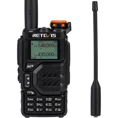 Ailunce H103M Waterproof Speaker Microphone IP67 Compatible with Ailunce HD1 DMR Radio Speaker Microphone Handheld Speaker Compatible with Retevis RT648 RT87 RT29 RT647 RT83 Walkie Talkies (1 Piece