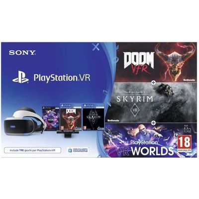 Pack casque shop vr ps4