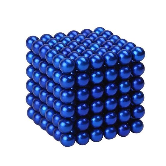 CASSETETE 216 PCS 5 mm de diamètre Magic Cube Balls jouet