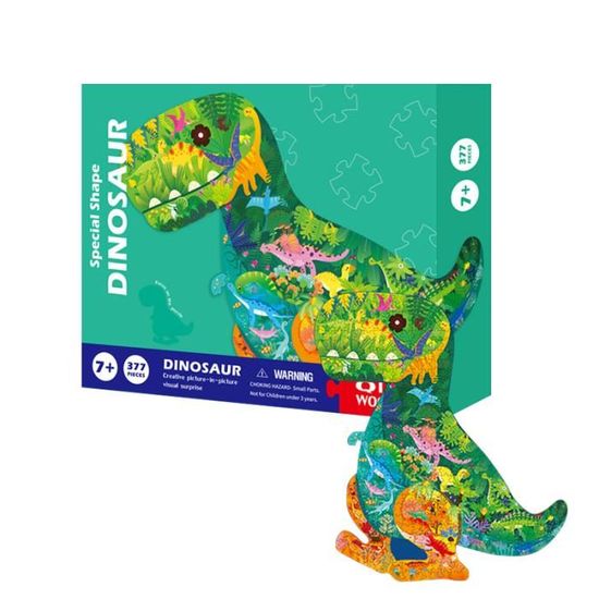 Puzzle dinosaures dès 2 ans - la fée du jouet, achat jouets et puzzles en  bois