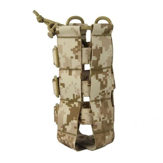 Pochette Tactique IDOGEAR – Porte-bouteille Eau / Radio – MOLLE – 500D Nylon – Neuf