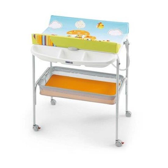 Table A Langer Avec Baignoire Cam C215 Cdiscount Puericulture Eveil Bebe