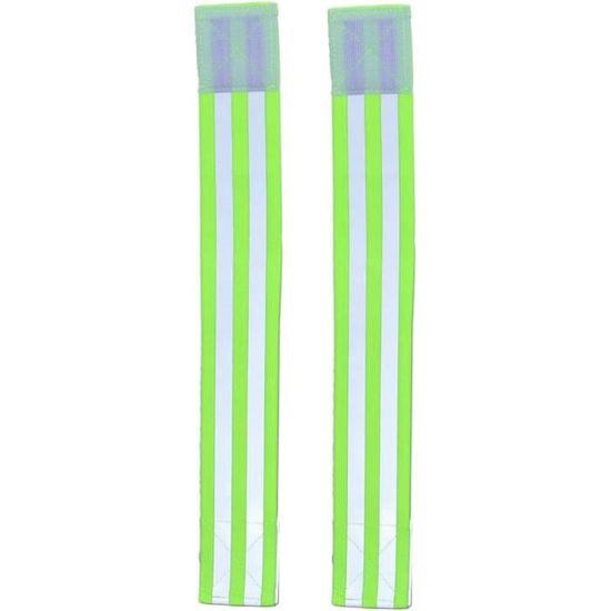 2 Sangles De Cheville Réfléchissantes Pour Pantalon - Unisexe - Neuves