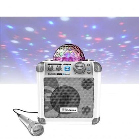 IDance Party Cube BC10 Syst me sono 50W Effet lumi re LED USB AUX