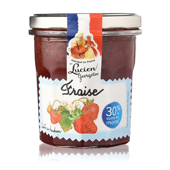 LUCIEN Confiture Extra Allégée Fraises 320 g Cdiscount Au