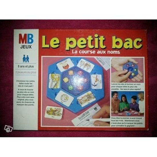 Le petit bac la course aux noms - Cdiscount Jeux - Jouets