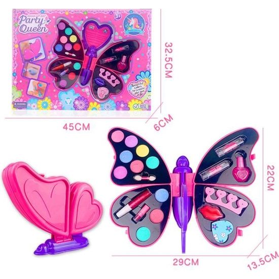 Ma trousse de maquillage Papillon STILLCOOL - Maquillage enfant jouet cosmétique - Multicolore