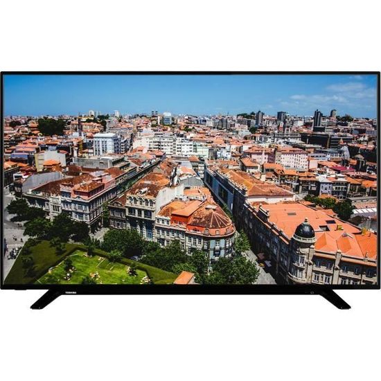 TOSHIBA 65U2963DG TV LED 4K UHD - 65" (164 cm) - Dolby Vision HDR - SoundOnkyo - Smart TV - 3xHDMI - 2xUSB - Classe énergétique A+