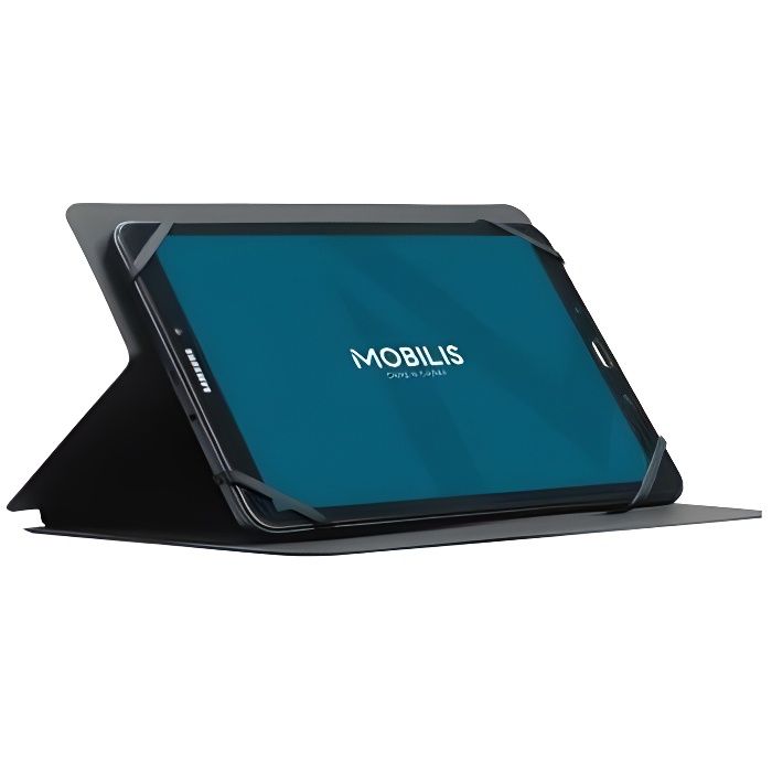 Mobilis Coque de protection Etuis Folio universel pour tablettes 9-11'' - Noir