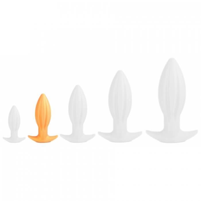 Plug Anal OHMAMA En Silicone - Largeur 12 Cm, Multicolore, Neuf