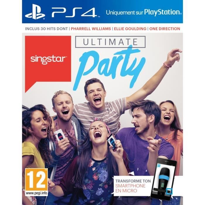 SingStar : Ultimate Party Jeu PS4