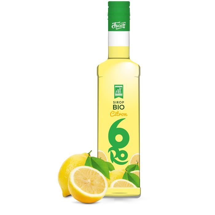 Sirop de citron FRUISITE BIO 50 cl