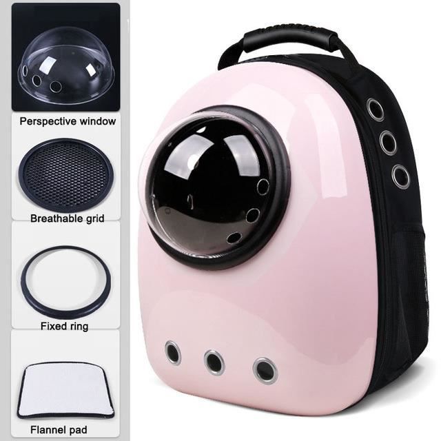 Sac à dos pour chat pour chien sac à dos de voyage pour chat sac à bandoulière Double Capsule espace sac à dos pour