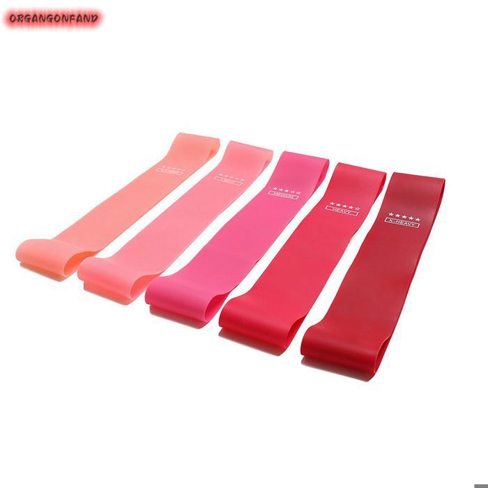 Bande de Resistance Set (4) - Loop Bande Elastique Fitness équipement d'Exercices pour Musculation Pilates Squat Sport
