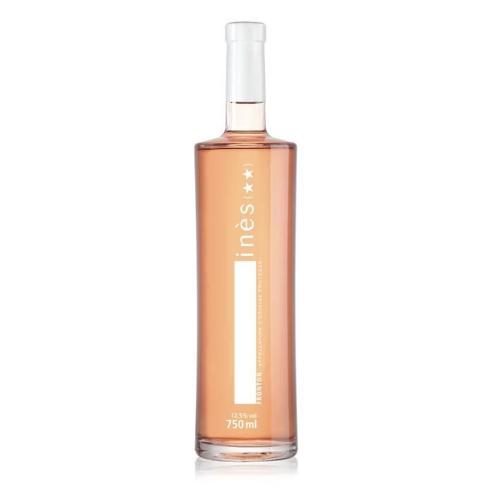 Vin Rosé Ines - Médaille d'Or Rosé du Monde - caisse de 6 bouteilles