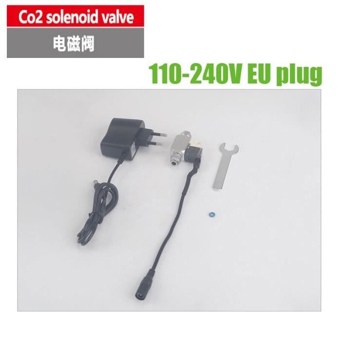Aquarium,Régulateur de CO2 pour Aquarium ZRDR avec clapet anti retour compteur à bulles - Type 110-240V-EU plug-M22 #A
