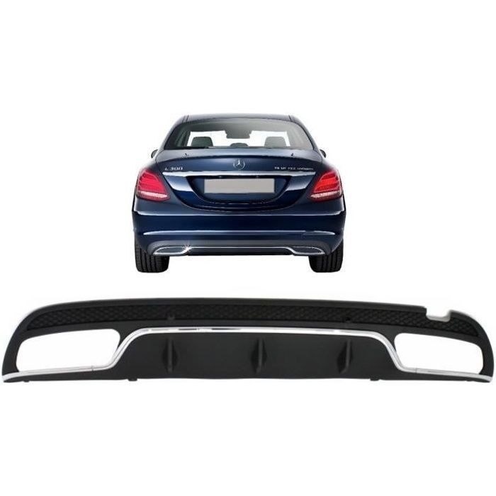 Diffuseur pour Mercedes Classe C W205 S205 2014-2020 AMG C63 Design pour Sport Paquet