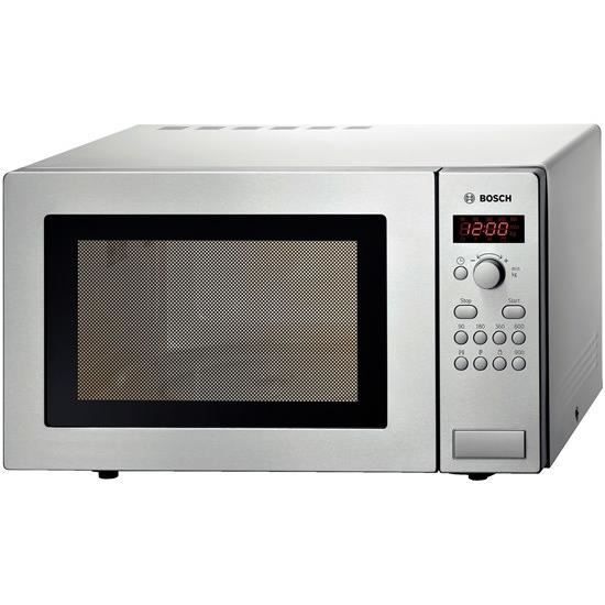 Bosch HMT84M451B, Comptoir, 25 L, 900 W, boutons, Rotatif, Acier inoxydable, Bouton
