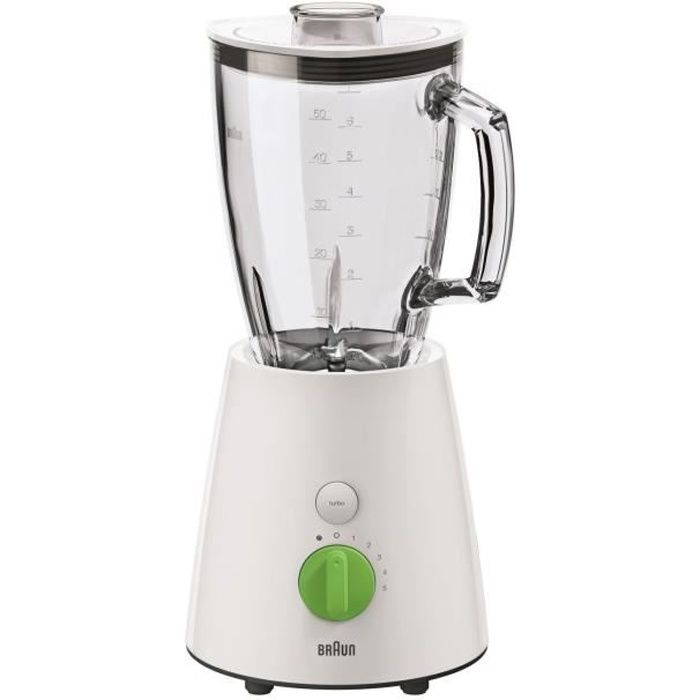 BRAUN JB3060 Blender classique Tribute Collection - Blanc