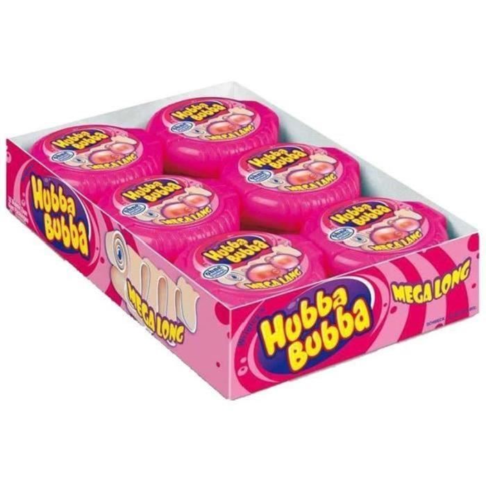 Hubba Bubba - Hubba Bubba Mega Long Fancy Fruits (lot de 12)