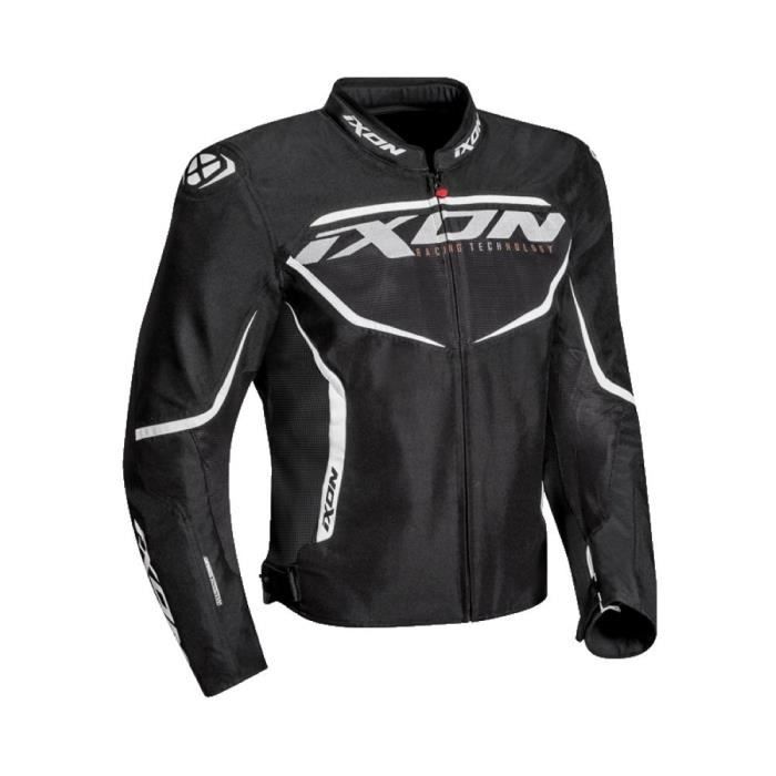 IXON Blouson moto Sprinter Air - Noir et blanc