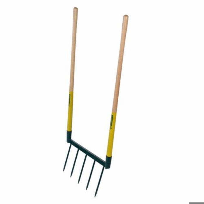 LEBORGNE Biogrif 5 dents non assemblées manches bois