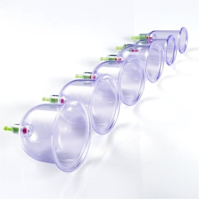 12 pcs ventouses thérapie tasses corps de massage chinois de soins de santé corps de vide médical relaxatio