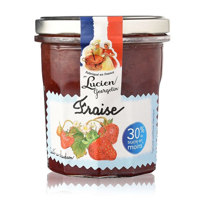 LUCIEN GEORGELIN Confiture Extra Allégée Fraises - 320 g