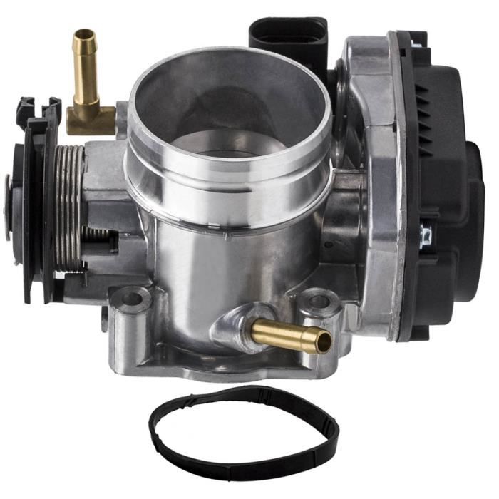 Boîtier Papillon Gueule Capteur 06A133064J pour VW GOLF Bora Polo 4 1.6 AUDI A3 Skoda Octavia I Seat Leon Cordoba