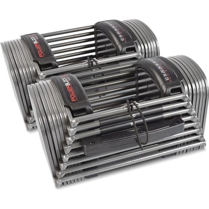 Haltères réglable ajustable Powerblock Sport 50 Set PBSP50