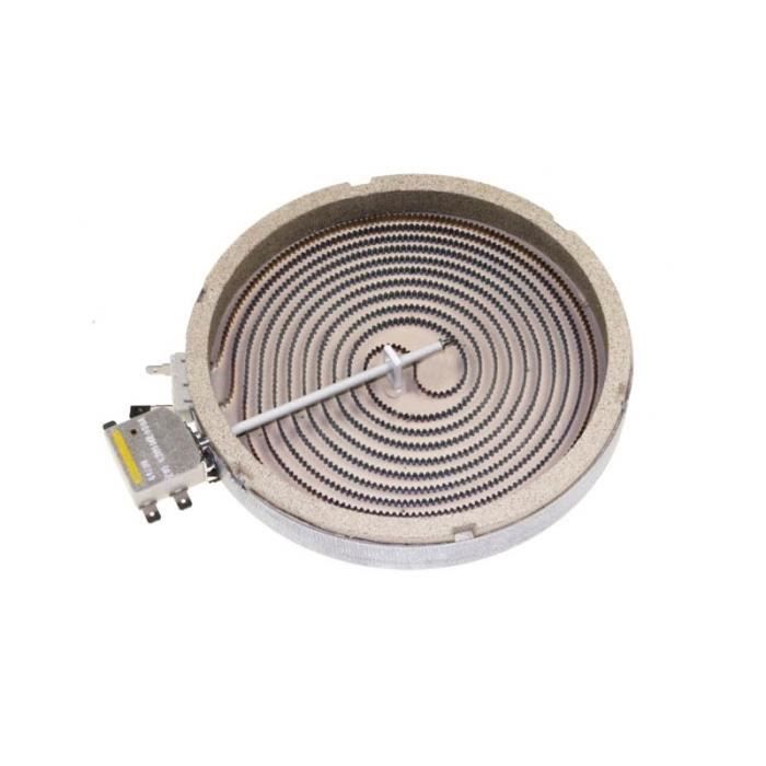 Foyer Radiant Diametre 180mm 1800w Ref 74X7849 Pour TABLE DE CUISSON SAUTER