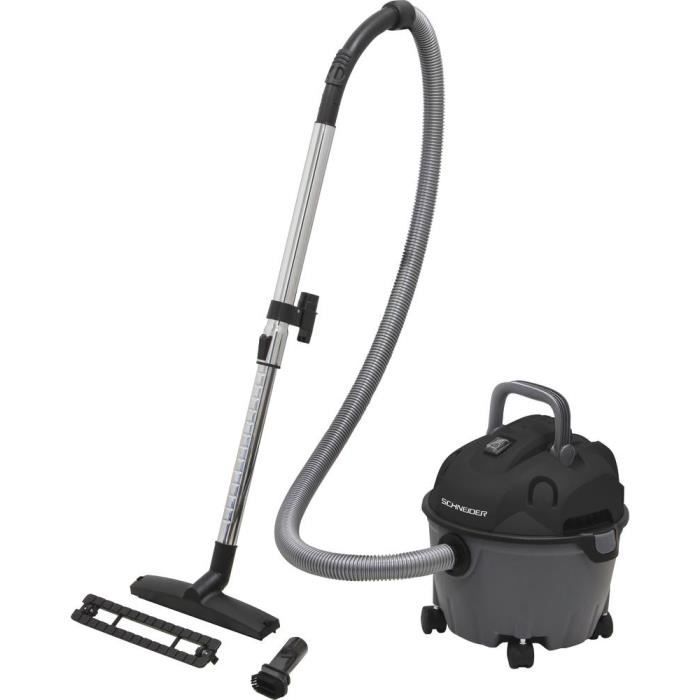 Aspirateur eau et poussière 10L Schneider 50001