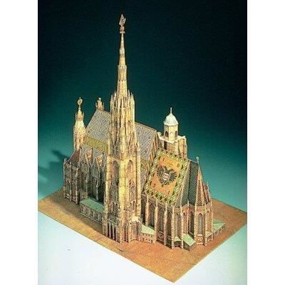 Maquette en carton : Cathédrale Saint-Etienne, ...