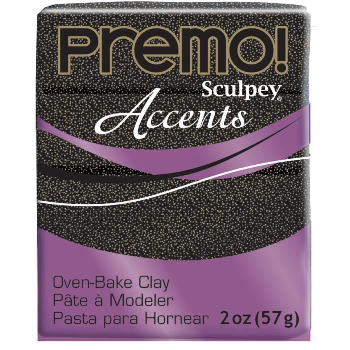 Pâte Sculpey Accent - Twinkle twinkle (noir pai...