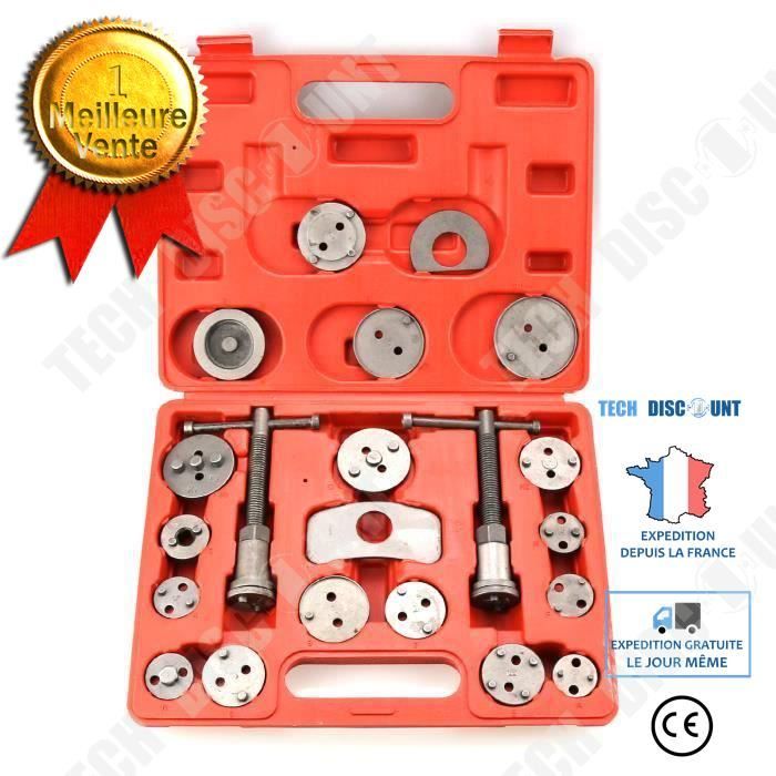 TD® Coffret Set Repousse Piston Étrier de Frein 21 Pièces / Outil de freinage papillon de réglage de cylindre de frein 21 pièces