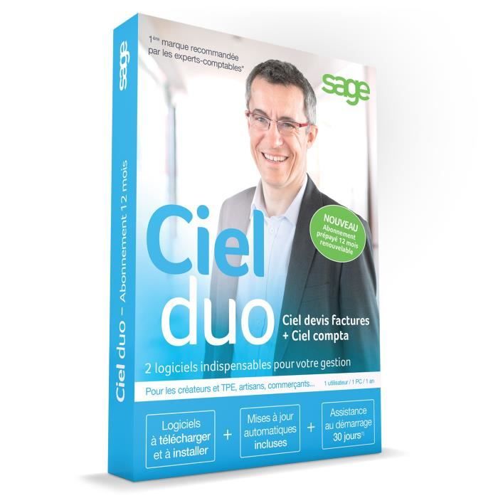Ciel Duo 2019 (Ciel Compta + Ciel Devis Factures )