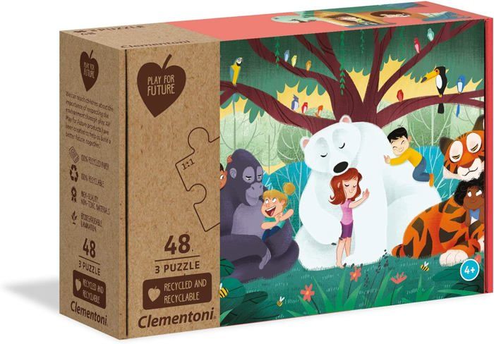 HABA 305917 Puzzles In Fantasyland- with 3 imaginative themes, 48 piece