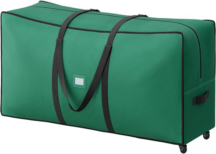 Meilleurs prix pour SONGMICS Sac de Rangement avec Roues Diamètre de 40 mm Sac de Transport jusqu’à 229 cm pour Sapin de Noël Démonté