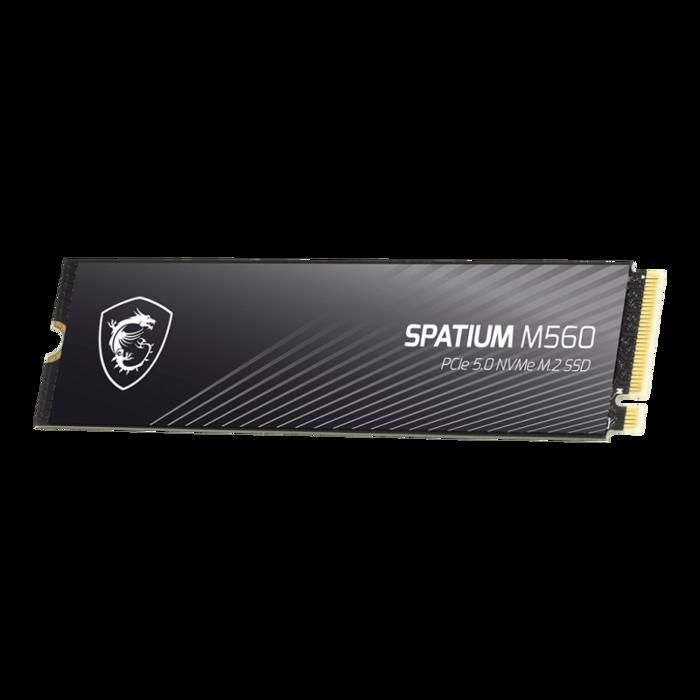 SSD - MSI - SPATIUM M560 - 2 To - PCIe 5.0 - Vitesse 10300 MB/s