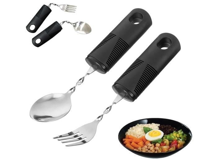 Fourchette Vibrante Regime Vaisselle Parkinson Vaisselle Parkinson Adaptée Aux Personnes Atteintes De La Maladie De Parkinson