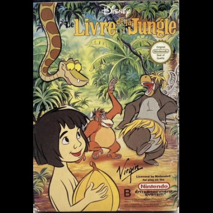 Nes / Snes - Nes Le Livre De La Jungle Loose